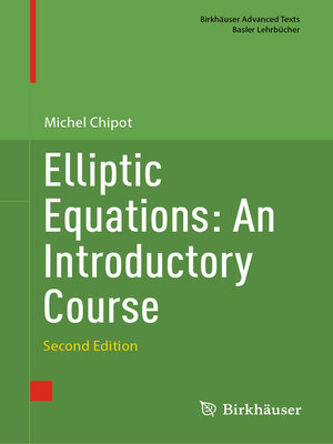 cover image of Elliptic Equations